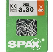 Spax Universalschrauben 3 x 30 Millimeter, 250 Stück