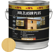 HORNBACH Holzlasur Plus farblos 3 l (20 % Gratis!)-thumb-2
