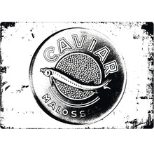 Caviar Maloss Dose mit Fisch Abbildung