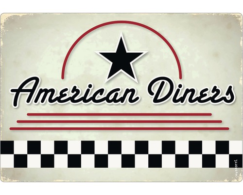 Küchenrückwand mySPOTTI pop American Din. 59x41 cm American Diners Motiv