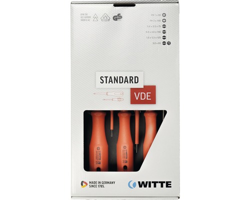 Witte Schraubendreher Set Standard VDE