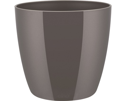 Übertopf elho Brussels Diamond Kunststoff Ø 20 H 19 cm oyster pearl Kunststoff Blumentopf