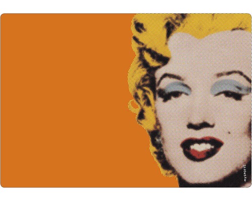 Küchenrückwand mySPOTTI memo Marilyn Mon. 59x41 cm Marilyn Monroe Kunst Mousepad
