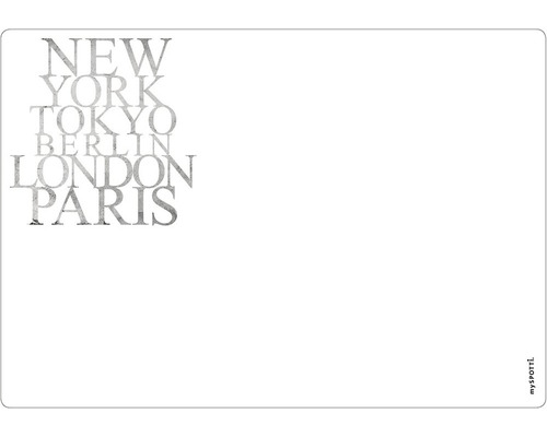 myspotti New York, Tokyo, Berlin, London, Paris Platzset