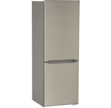 Kühl- und Gefrierkombination PKM KG 218.4A++ silber BxHxT 49,5 x 143 x 56,2 cm Kühlteil 122 l Gefrierteil 53 l