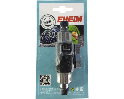 Eheim Absperrhahn für Aquarien im Blister