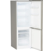 Kühl- und Gefrierkombination PKM KG 218.4A++ silber BxHxT 49,5 x 143 x 56,2 cm Kühlteil 122 l Gefrierteil 53 l