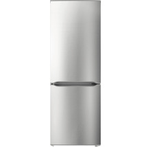 Kühl- und Gefrierkombination PKM KG 218.4A++ silber BxHxT 49,5 x 143 x 56,2 cm Kühlteil 122 l Gefrierteil 53 l