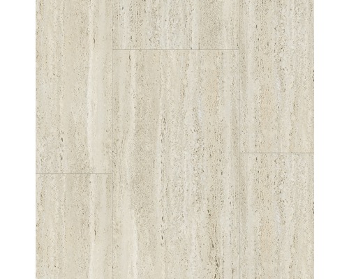 Vinyl-Fliese Senso Natural Travertin selbstklebend 305x609x2 mm