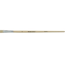 Flachpinsel mit Holzgriff