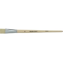 Flachpinsel Größe 18 mit Holzstiel
