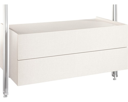 Schubladenkasten Relax Leinen creme 900 mm Schubladenkasten Relax Leinen creme 900 mm
