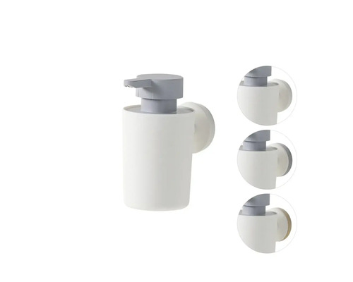 Seifenspender zur Wandmontage mit Saugnapf
