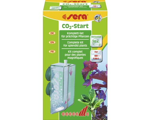 Aquariumpflanzendünger sera CO2-Start Komplett-Set zur Versorgung der Aquarienpflanzen mit Kohlendioxid Aquariumpflanzendünger sera CO2-Start Komplett-Set zur Versorgung der Aquarienpflanzen mit Kohlendioxid