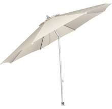 Quadratischer Sonnenschirm mit Metallgestell