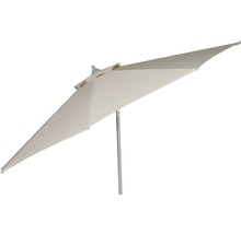 Quadratischer Sonnenschirm mit Stahlmast für den Außenbereich
