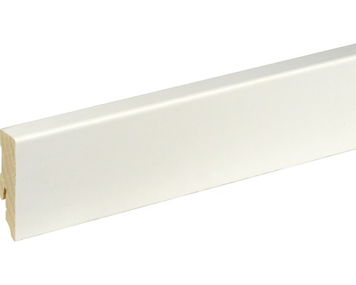 SKANDOR Sockelleiste SF253L weiß foliert 16x58x2500 mm