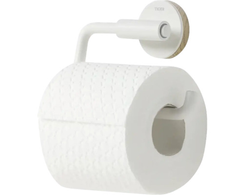 Toilettenpapierhalter mit Toilettenpapierrolle