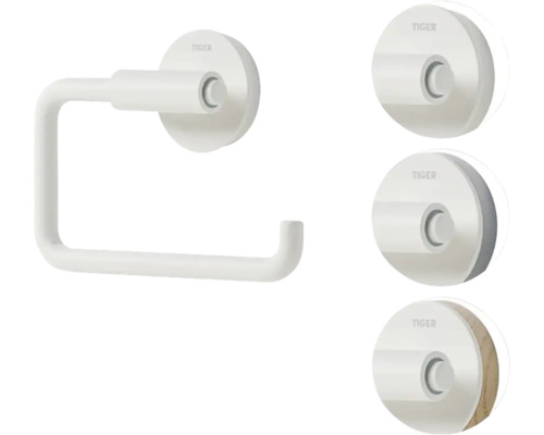 Toilettenpapierhalter aus Metall mit verschiedenen Befestigungsarten