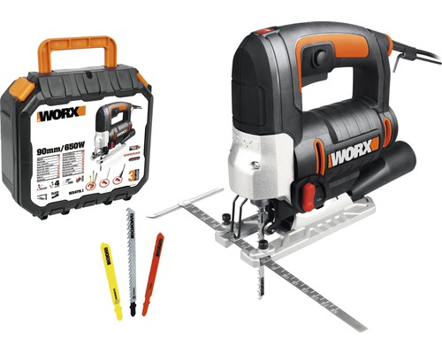 Pendelhub Stichs ge WORX 650W WX478.1 inkl. Koffer und HORNBACH