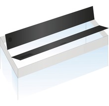 Aquariumabdeckung mit Öffnung für Futter