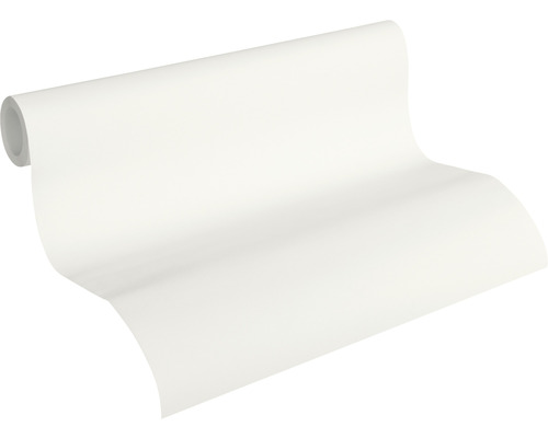 Rolle mit weißer Tapete