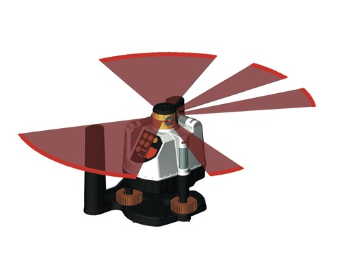 Rotationslaser zur Nivellierung mit Laserstrahlen