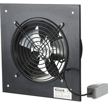 Wandventilator mit Schutzgitter und Anschlusskasten