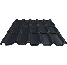 PRECIT Metallziegel Big Stone Graphitgrau RAL 7024 2860 mm x 1170 mm x 0,5 mm