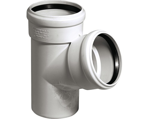 SKOLANsafe®EA Abzweig 67° DN 110/78 mm Abzweigrohr für Sanitärinstallation