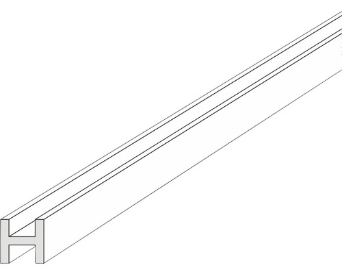 H-Profil Aus Polystyrol – 350x2,5x2,4 Mm, 4 Stück, Weiß, Für Modellbau & Basteln