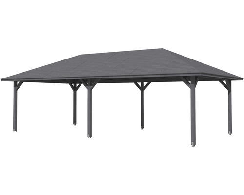 Holzpavillon mit Dach