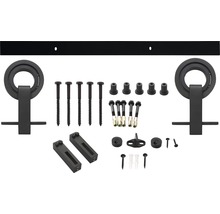Schiebetürbeschlag Set mit Montagematerial