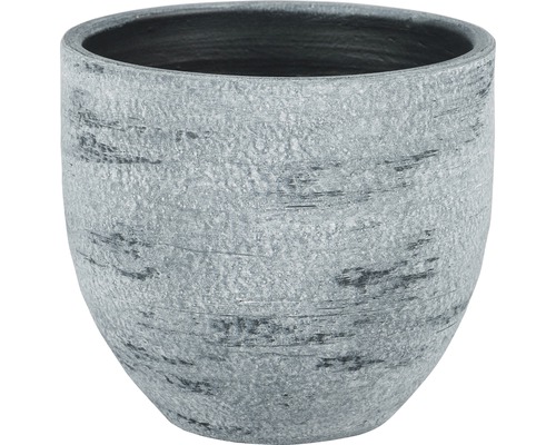 Pflanztopf Keramik Ø 14 cm H 12 cm dunkelgrau