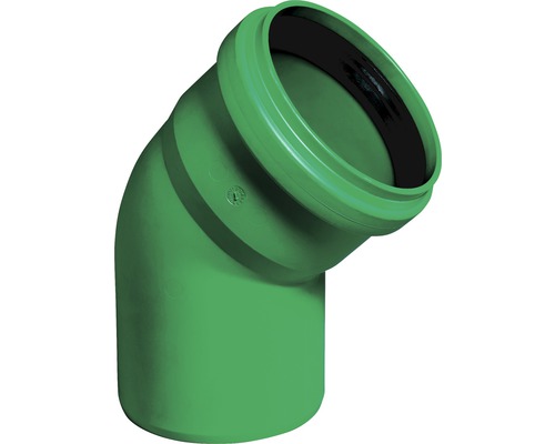 KG2000-B Bogen 15° für SN10/SN16 DN 160 mm Abwasserrohrbogen mit einem Winkel von 45 Grad