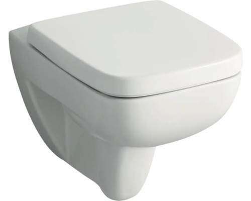 Wand-Tiefspülklosett mit Deckel