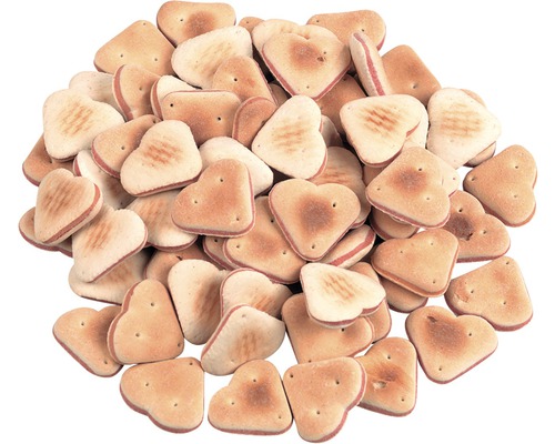 Hundeergänzungsfutter PRIMOX Herz Geflügel 10 kg Herzförmige Hundekuchen