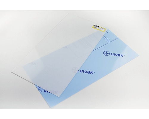 Vivak Platte transparent 0,6x500x1000 mm