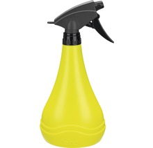 Gelbe Sprühflasche aus Kunststoff mit Sprühkopf