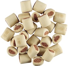 Hundesnacks mit fleischiger Füllung