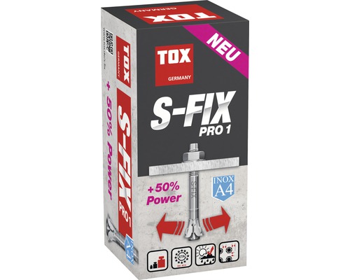 TOX S-Fix Pro 1 Dübelverpackung
