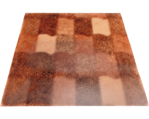 PRECIT Schornsteinblech Spanish Andalusia 1250 mm x 1000 mm x 0,5 mm Quadratische Bodenfliese mit Schachbrettmuster