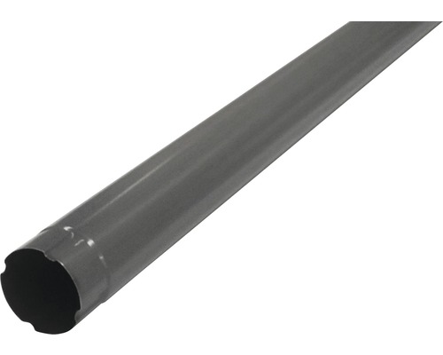 PRECIT Fallrohr Stahl rund Magnelis® grau Ø 87 mm L = 3000 mm Regenfallrohr aus Metall