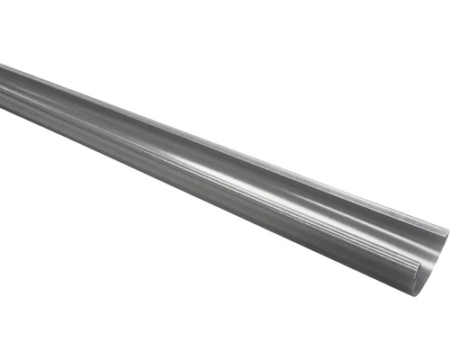 PRECIT Dachrinne halbrund Stahl Magnelis® grau RG 125 mm L= 4000 mm Halbrundes Metallprofil