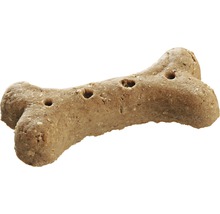 Knochenförmiger Hundekuchen mit Löchern