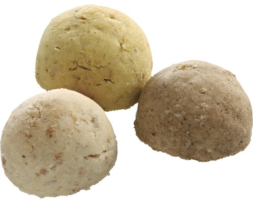 Hundeergänzungsfutter ALLCO Knuddel-Mix 10 kg Drei Meisenknödel für die Vogelfütterung