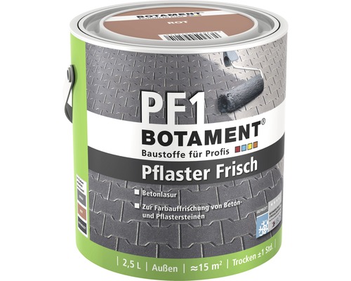 Botament PF1 Pflaster Frisch Betonlasur im Metalleimer