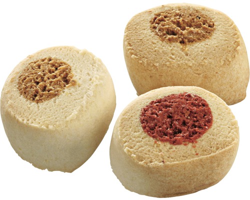 Hundeergänzungsfutter ALLCO Dog-Rollies 10 kg Drei Hundesnacks mit unterschiedlicher Füllung
