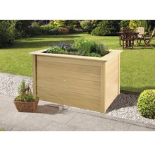 Hochbeet klassisch weka Profi 669 A 120x79x81 cm natur