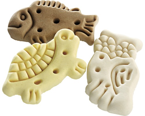 Hundeergänzungsfutter ALLCO Animals V 10 kg Hundekuchen in Form von Fisch, Schildkröte und Vogel